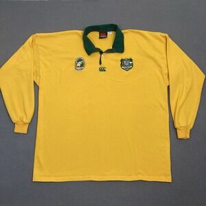 Vintage 90's Canterbury Australia Wallabies Rugby Union Jersey Shirt Sz 3XL Long